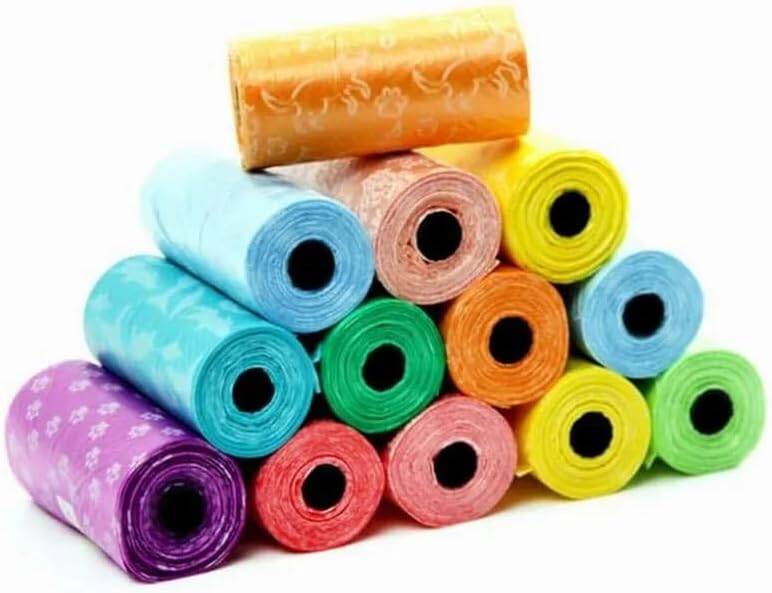 Köpek Kaka Poşeti Rulo Kaka Torbası Köpek Dışkı Poşeti Kaka Eğitimi Yardımcı Evcil Hayvan Kaka Poşeti - 34