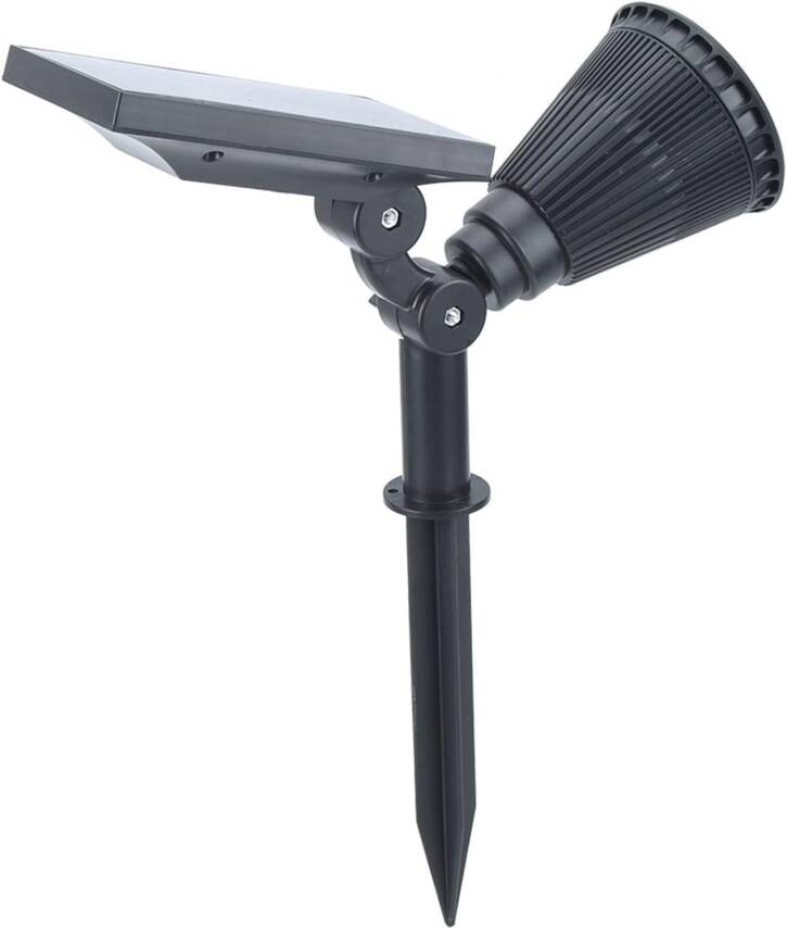 Kyrotech 18 LED Spot Güneş Enerjili Bahçe Aydınlatma Lambası, Fotoselli, Spike Aplik, 18W Su Geçirmez Dış Mekan Solar Lamba, Ağaç, Veranda, Garaj, Havuz, Duvar Ve Zemin Montajına Uygundur 42 CM - 38