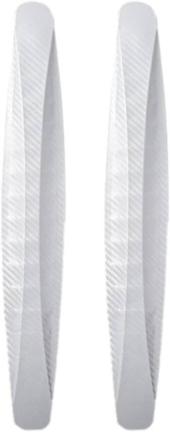 Kyrotech 2 Adet Karbon Fiber Görünümlü Tampon Koruyucu Şerit – 40,5 cm Yapışkanlı Esnek Köşe Koruma – Araç Ön ve Arka Tampon için Çizik Önleyici Şerit, Tüm Araçlara Uyumlu - 18