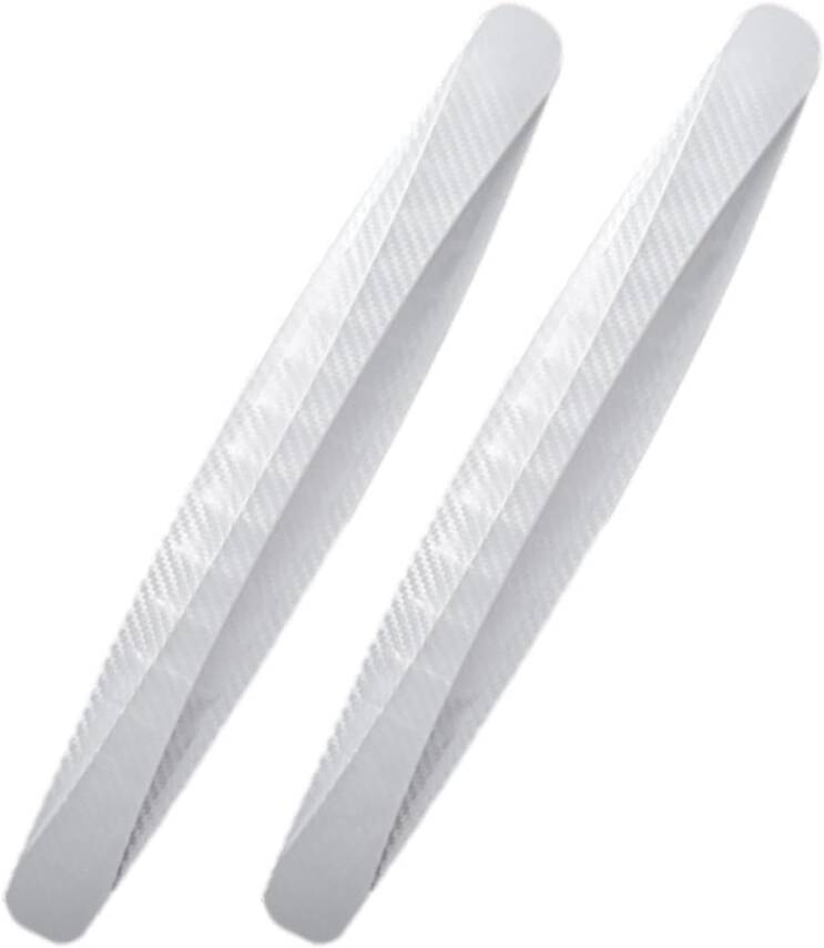 Kyrotech 2 Adet Karbon Fiber Görünümlü Tampon Koruyucu Şerit – 40,5 cm Yapışkanlı Esnek Köşe Koruma – Araç Ön ve Arka Tampon için Çizik Önleyici Şerit, Tüm Araçlara Uyumlu - 17