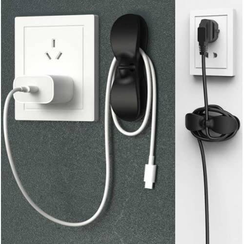 Kyrotech 20 Parça Kablo Tutucu Seti | Yapışkanlı Kablo Klipsi | Masa Üstü Kablo Düzenleyici | Şarj Kablosu, Kulaklık, USB, HDMI, Mouse Kablosu için | Ofis & Ev Kullanımı | Kablo Yönetimi Çözümü - 8