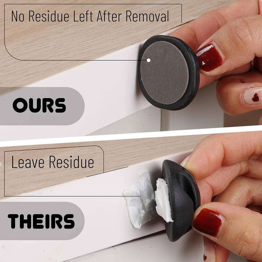 Kyrotech 26 Parça Kablo Tutucu Seti | Yapışkanlı Kablo Klipsi | Masa Üstü Kablo Düzenleyici | Şarj Kablosu, Kulaklık, USB, HDMI, Mouse Kablosu için | Ofis & Ev Kullanımı | Kablo Yönetimi Çözümü - 8