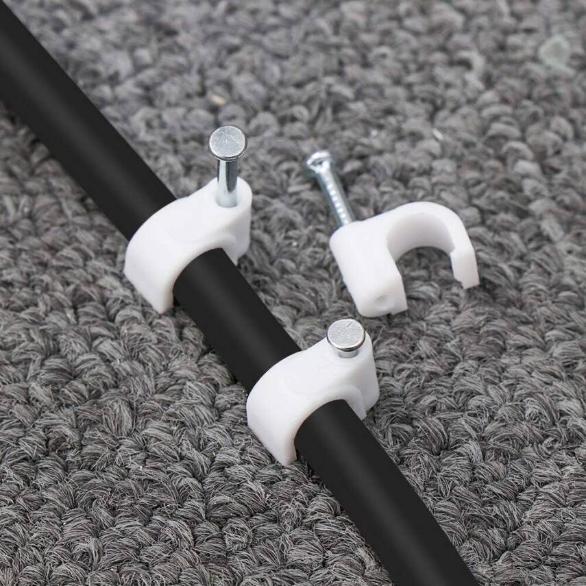 Kyrotech 26 Parça Kablo Tutucu Seti | Yapışkanlı Kablo Klipsi | Masa Üstü Kablo Düzenleyici | Şarj Kablosu, Kulaklık, USB, HDMI, Mouse Kablosu için | Ofis & Ev Kullanımı | Kablo Yönetimi Çözümü - 6