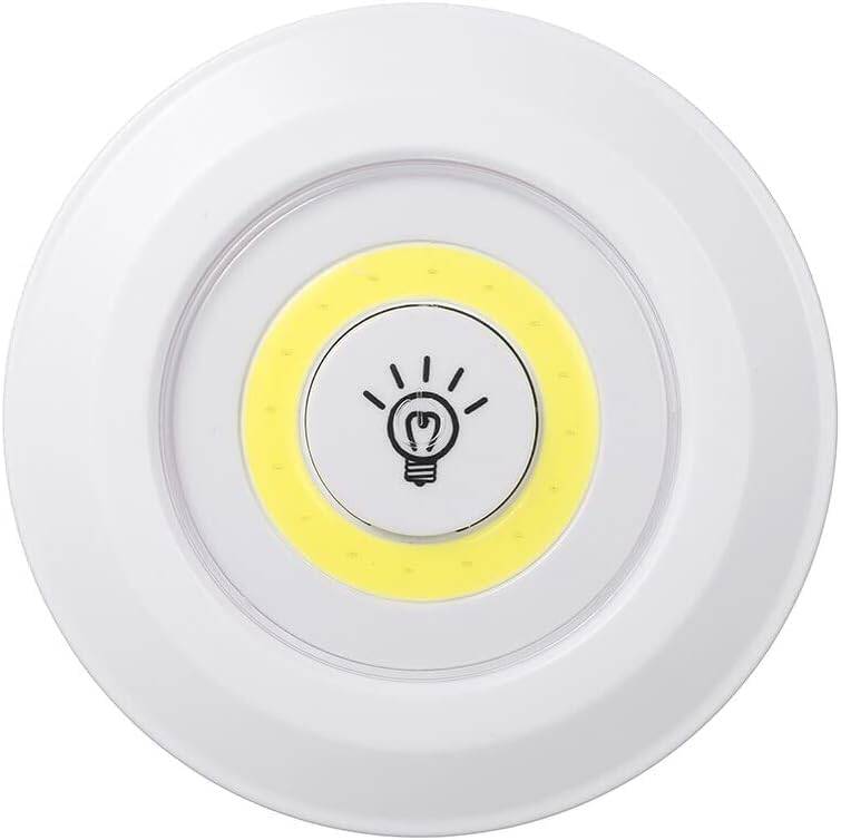 Kyrotech 3’lü Kablosuz Dolap Altı LED Lamba Seti – 5W COB, Uzaktan Kumandalı, Kısılabilir, Zamanlayıcılı, Mutfak Dolabı, Gardırop, Merdiven ve Yatak Odası Aydınlatması İçin - 8