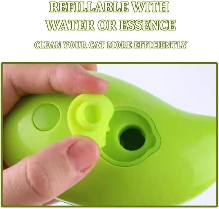 Kyrotech 3'ü 1 Arada Buharlı Silikon Şarjlı Kedi Köpek Fırçası Çok İşlevli Tüy Fırçası Masaj için Kendi Kendini Temizleyen Buharlı Fırça, Dolaşık ve Gevşek Tüyleri Temizlemek için Buharlı Evcil Hayvan Fırçası - 4