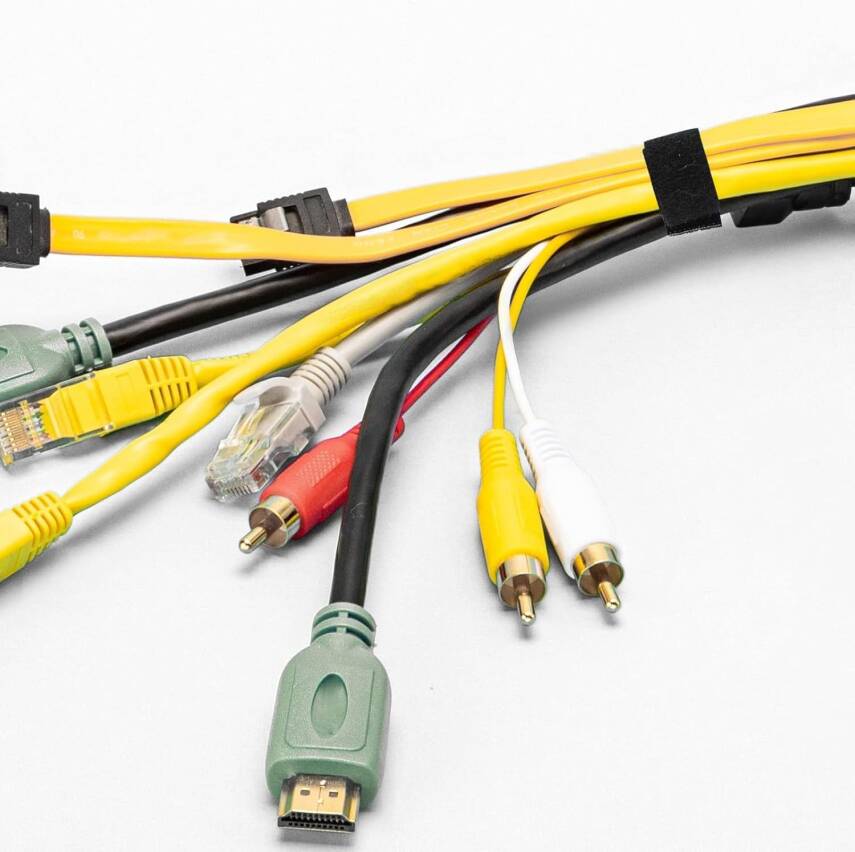 Kyrotech 4 Adet Kendinden Cırtlı Kablo Bağı, 5 Metre Kesilebilir Naylon Cırt Cırt Bant Seti, Tekrar Kullanılabilir, Ayarlanabilir Kablo Düzenleyici, Bahçe Hortumu, Fidan Toparlayıcı Asorti Çok Renkli - 8