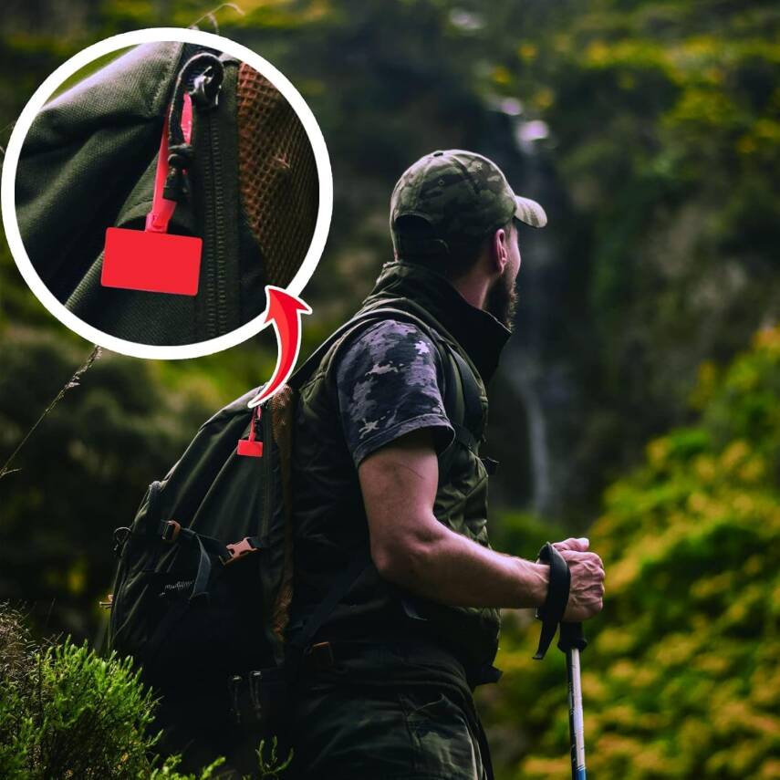 Kyrotech 700 Adet Etiketli Kablo Bağı, Güvenlik Etiket Bağı, Mühür Bağı, Ev Ofis Bahçe, Duvar Kablosu, Cırt Kelepçe, Plastik Cırt, Sarı, Yeşil, Mavi, Turuncu, Beyaz, Siyah, Kırmızı 100 er Adet - 5