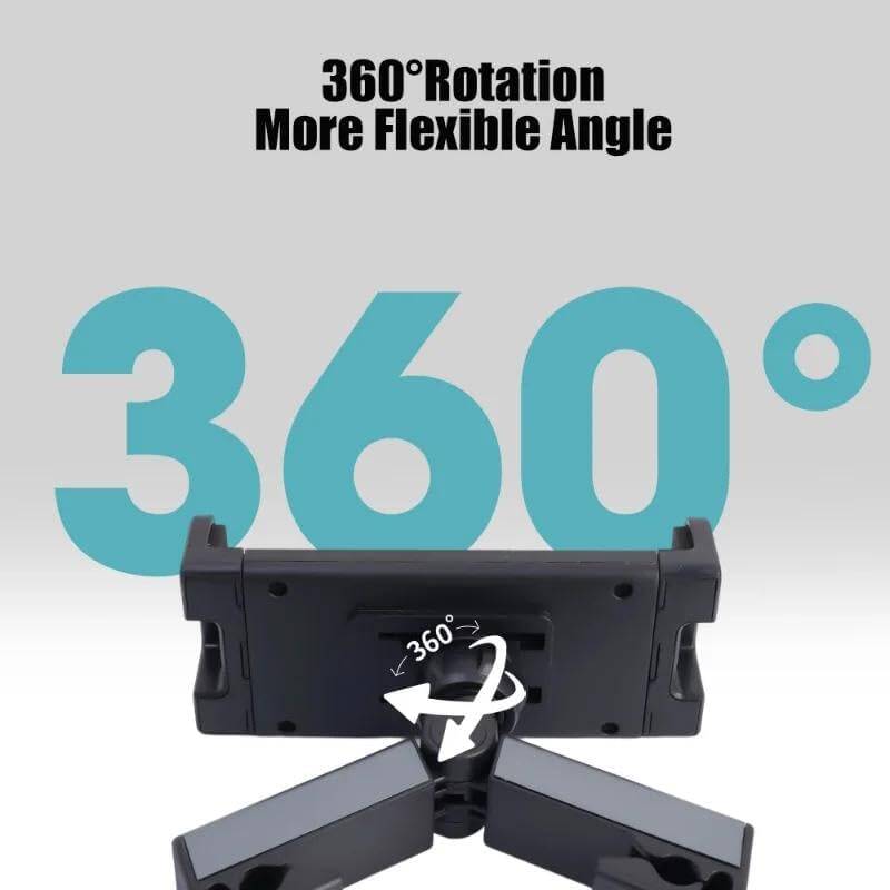 Kyrotech Araç Koltuk Arkası Tablet Tutucu, Telefon Tutucu, Tablet/Telefon Tutucu, 360° iPad Pro 12.9 Mini Air, Galaxy Tab A A7 S7, Switch, Surface, 4,7-12,9 inch ile uyumlu - 4