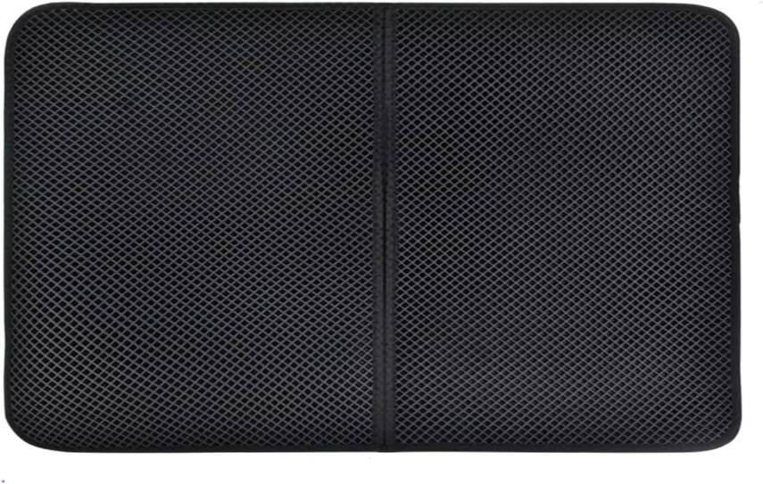 Kyrotech Büyük Boy Katlanabilir Elekli Kedi Kumu Paspası Kedi Köpek Tuvalet Önü Paspas Kedi Köpek Matı Elekli Kedi Kumu Tuvaleti Önü Paspası 80 * 60 - 2