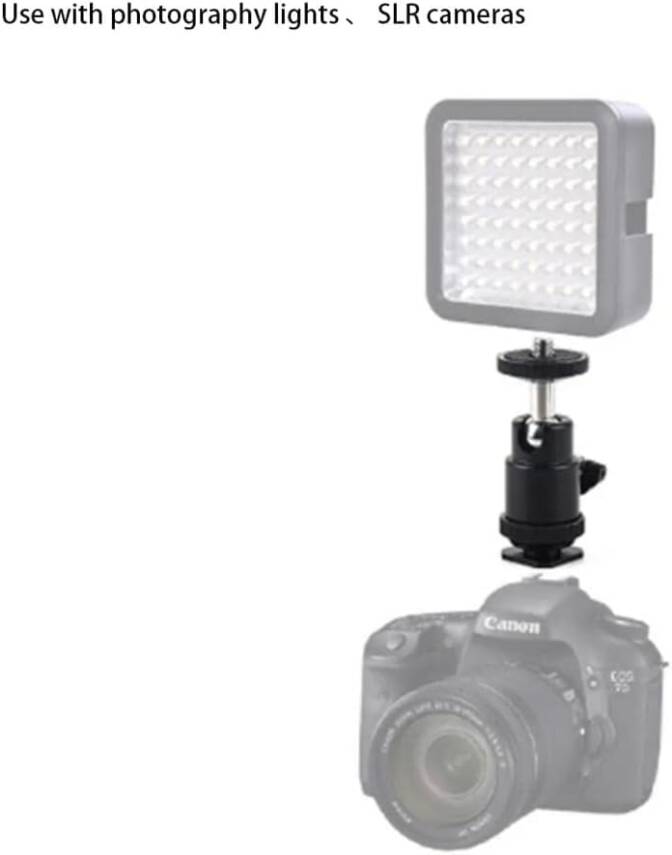 Kyrotech Cep telefonu klipsi tutucu, metal cep telefonu tutucu klipsi 360° bilyalı başlık 1/4 inç dişli, fotoğraf severler için hafif, sağlam - 3