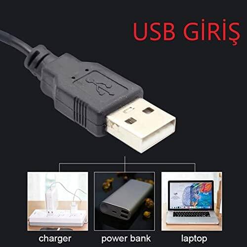 Kyrotech Çok Fonksiyonlu LED Akrobat Masa Lambası, Klipsli, Göz Koruyuculu, Ayarlanabilir Açılı, Kitap Okuma Işığı, YouTuber, TikTok, Ring Light Aydınlatma, 3 Farklı Mod (Sarı, Beyaz, Gün Işığı) - 7