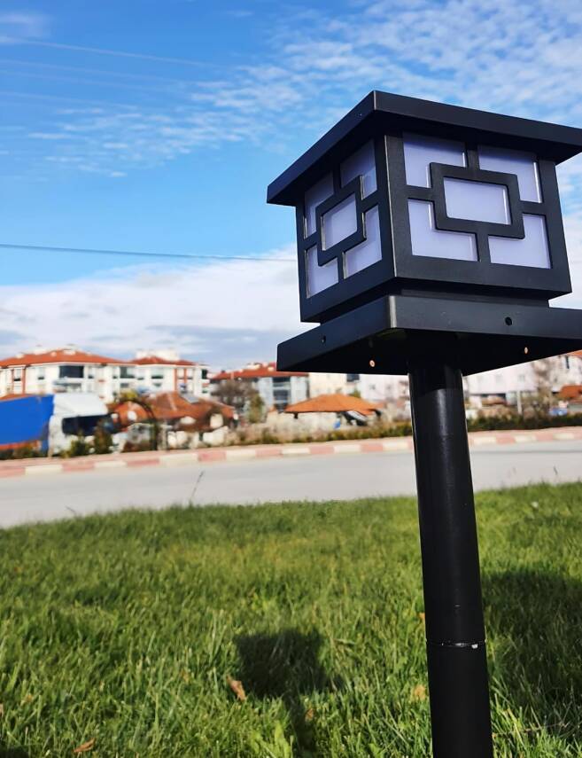 Kyrotech Güneş Enerjili 10W Set Üstü Standlı 78 CM Bahçe Aydınlatması, Su Geçirmez, 3200K-6500K, Solar Küp Armatür, 2 Modlu (Beyaz-Gün Işığı), Veranda, Çit, Bahçe Duvarı Küp Aydınlatma 165×110 mm - 6