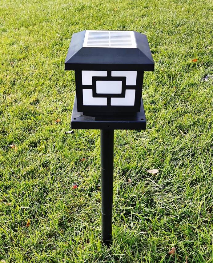 Kyrotech Güneş Enerjili 10W Set Üstü Standlı 78 CM Bahçe Aydınlatması, Su Geçirmez, 3200K-6500K, Solar Küp Armatür, 2 Modlu (Beyaz-Gün Işığı), Veranda, Çit, Bahçe Duvarı Küp Aydınlatma 165×110 mm - 4