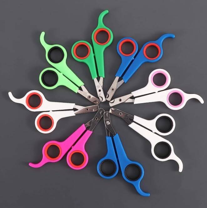 Kyrotech Kedi Köpek Tırnak Makası – Renkli Paslanmaz Çelik Tırnak Kesici – Evcil Hayvanlar İçin Güvenli ve Ergonomik Tırnak Makası – Kedi, Küçük Köpek ve Tavşanlar İçin Uygun Asorti Çok Renkli - 5