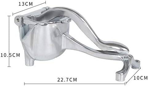 Kyrotech Manuel Katı Meyve Sıkacağı, Ağır Hizmet Tipi Tek Presli Limon Sıkacağı Premium Kalite Metal Alüminyum Alaşımlı El Sıkacağı Elma, Portakal, Üzüm, Greyfurt için Meyve Sıkacağı - 7
