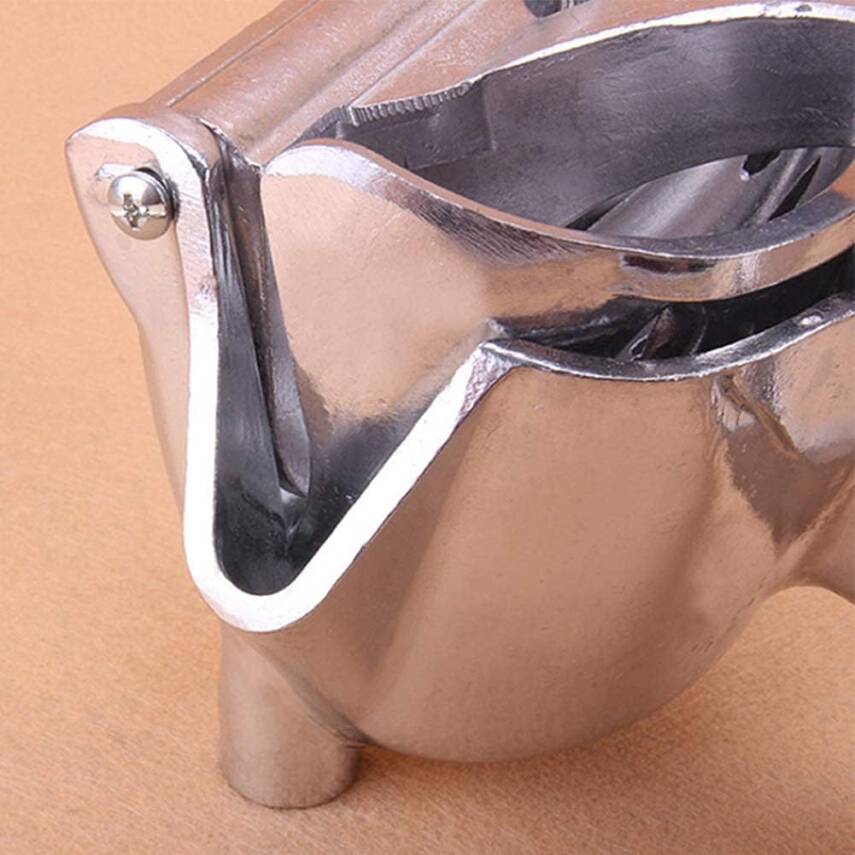 Kyrotech Manuel Katı Meyve Sıkacağı, Ağır Hizmet Tipi Tek Presli Limon Sıkacağı Premium Kalite Metal Alüminyum Alaşımlı El Sıkacağı Elma, Portakal, Üzüm, Greyfurt için Meyve Sıkacağı - 6