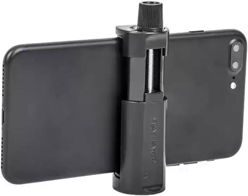 Kyrotech Profesyonel Fotoğraf ve Video Çekim Aparatı, Kolay Taşınabilir, Ergonomik, 5-10 cm Telefon Tutucu, Tripod Başlık, Dikey ve Yatay Kullanım - 2