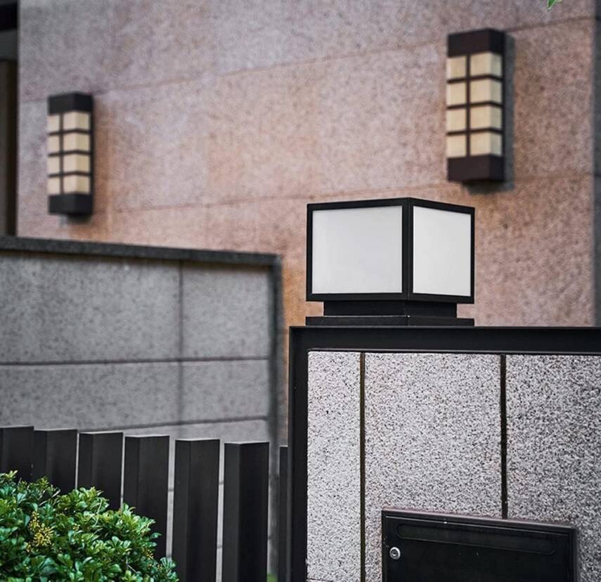 Kyrotech Set Üstü KARE Solar LED Bahçe Lambası 60W, Güneş Enerjili + 220V Elektrikli Hibrit, E27 Duy, Fotoselli, Uzaktan Kumandalı, 3 Modlu Işık, IP65 Su Geçirmez, Uzun Ömürlü Bahçe Aydınlatma Armatürü - 8