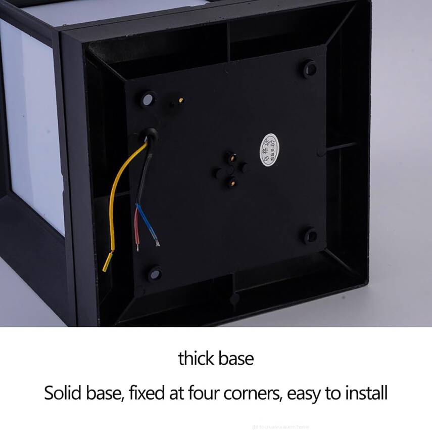 Kyrotech Set Üstü Küp Solar LED Bahçe Lambası 60W, Güneş Enerjili+220V Elektrikli Hibrit, E27 Duy, Fotoselli, Uzaktan Kumandalı | 3 Modlu Işık | IP65 Su Geçirmez | Uzun Ömürlü Bahçe Aydınlatma Armatürü - 4